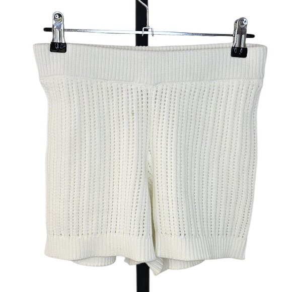 House of Harlow 1960 Pants - House of Harlow 1960 Womens Knit White Shorts, Beach, Lounge, Pull On, Size XS